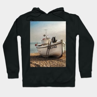 Fishing Boat and a Ladder Hoodie